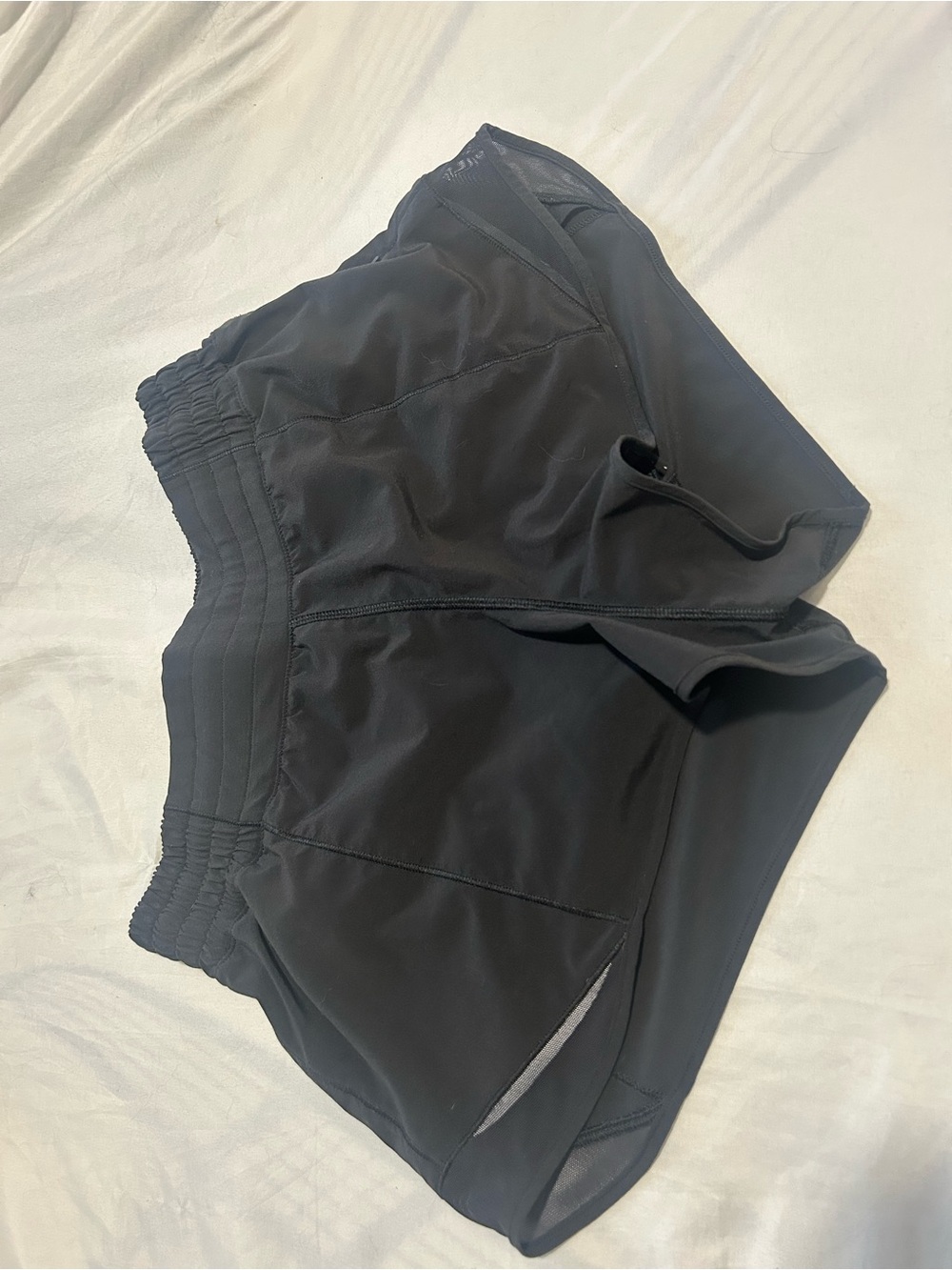 lululemon athletica Black Athletic Running Shorts